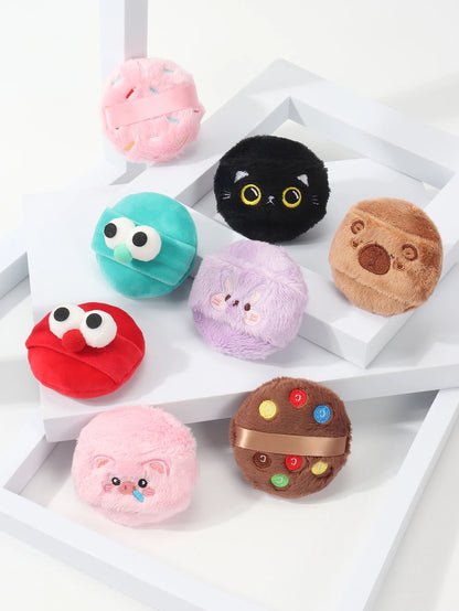 Female Makeup Blender Cosmetic Puff Powder Cute Cartoon Puff Portable Soft Cosmetic Puff Women Make up Tools Kawaii Makeup Beauty World Shop