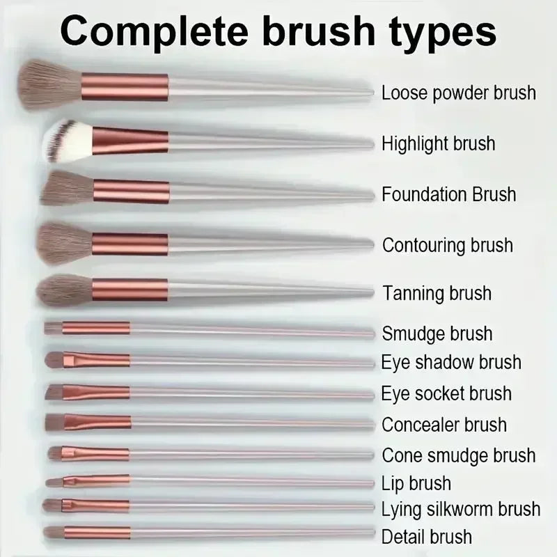 Makeup Brush Set Soft Fluffy Professiona Cosmetic Foundation Powder Eyeshadow Kabuki Blending Make Up Brush Beauty Tool Makeup Beauty World Shop