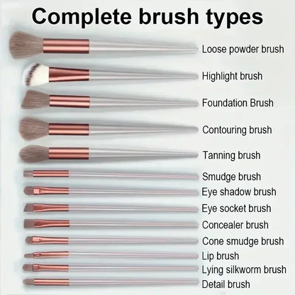 Makeup Brush Set Soft Fluffy Professiona Cosmetic Foundation Powder Eyeshadow Kabuki Blending Make Up Brush Beauty Tool Makeup Beauty World Shop