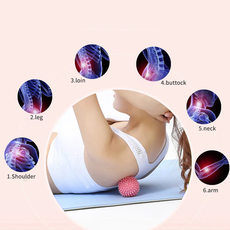 Massage Ball Fascia Ball Muscle Relaxation Massage Yoga Fitness Shoulder Neck Foot Foot Foot Massage Hard Neck Membrane Meridian Beauty World Shop