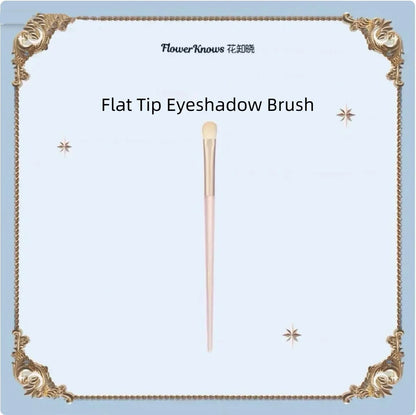 Flower Knows Midsummer Fairytales Makeup Brushes for Eye and Face,Blending Vegan Brush for Foundation Eyeshadow Beauty World Shop