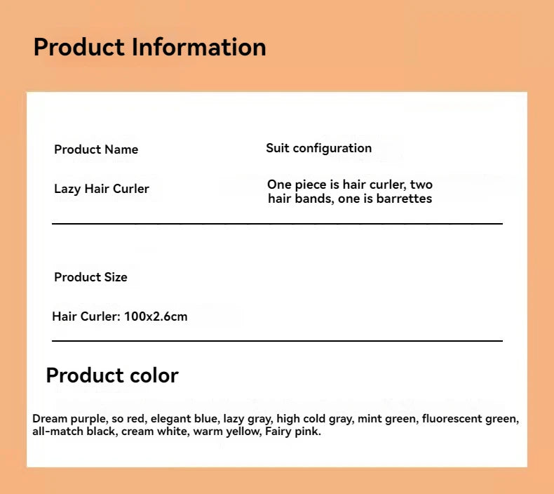 DIY Heatless Curling Stick Headband Set With Hairpin Lazy Curler Foam Sponge Curling Stick No Heat Hair Curler 21,163 Reviews 4 Beauty Fashion