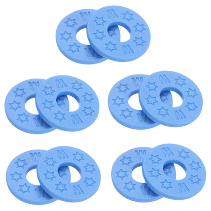 Miwayer 10 Pcs Guitar Rubber Strap Locks Anti Slip PE Pads/Secure and Safe Guitar Strap Locks Compatible Guitar Protect Beauty World Shop