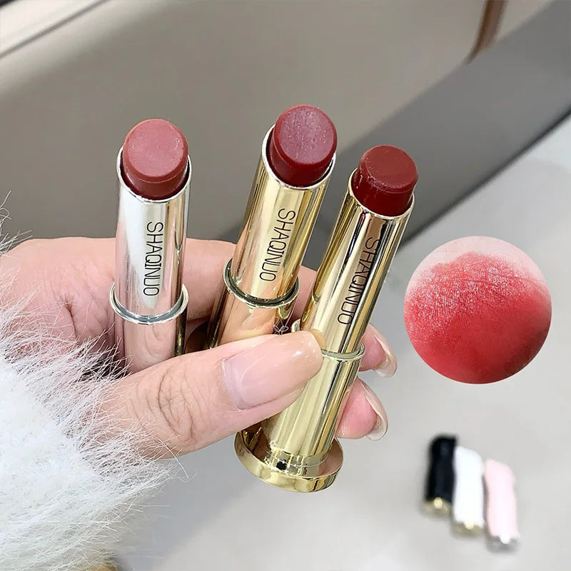 SHAQINUO Meowoqinqin Moisturizing Color Lip Balm, anti-dryness and crack fade lip lines Student Moisturizing lipstick Beauty Trend Shop