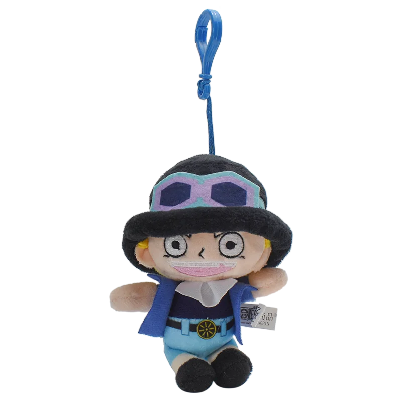 Monkey·D·Luffy Tony Tony Chopper Sabo Gum-Gum Toys Soft Stuffed Animals Cartoon Backpack Pendant Decoration Toy Birthday Gifts Beauty World Shop