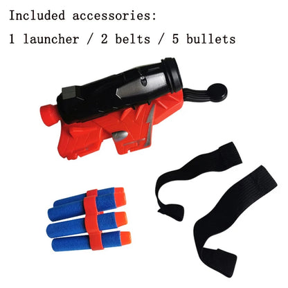New for spiderman Figure Toy Kids Plastic Cosplay Glove Launcher Set Hero Launcher Wrist Toy Halloween Funny Toys Boy  gift Beauty World Shop