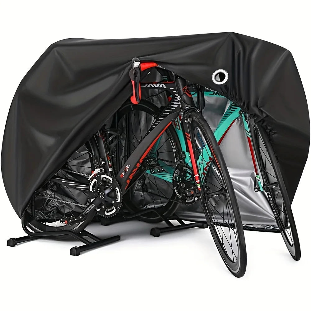 Waterproof Cycle Bike Rain Cover, Bicycle Cover Rain Sun UV Dust Windproof With Lock Hole for Mountain, Road & Dirt Bike Beauty World Shop