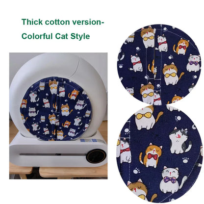 Newly Upgraded High Quality Cat Basin Odor Dust-proof Door Curtain Matching for TONEPIE Self Automatic Litter Box Not Litter Box Beauty World Shop
