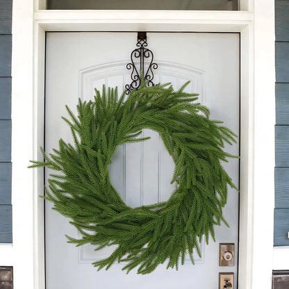 180cm Christmas Garlands Norfolk Pine Garland Artificial Plants Faux Greenery Vine for Home Table Xmas Party Festival Decoration Beauty World Shop