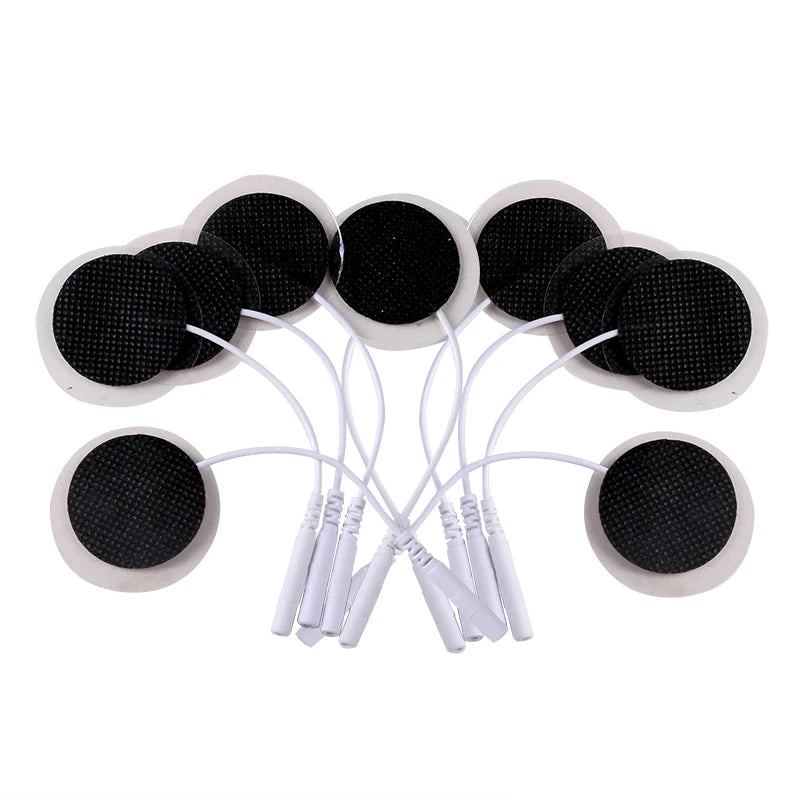 32mmNon-woven Fabric Self Adhesive Replacement Massage Patch Tens EMS Electrodes Pads for Muscle Electrostimulator Body Massager Beauty World Shop