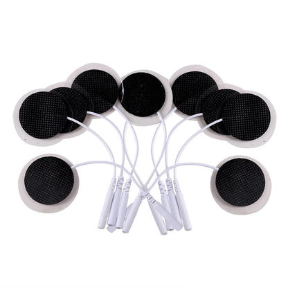 32mmNon-woven Fabric Self Adhesive Replacement Massage Patch Tens EMS Electrodes Pads for Muscle Electrostimulator Body Massager Beauty World Shop