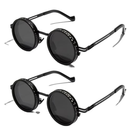 New ND2-400 Adjustable Dimming Glasses 9 Level ND Filter Fishing Sunglasses UV400 With Glasse Case Sunglasses Outdoor Beauty World Shop