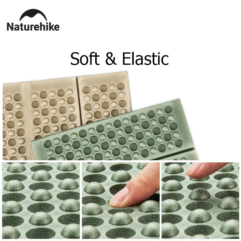 Naturehike Camping Mat Ultralight Folding Mini Mat Portable Foldable Picnic Pad Tent Sleeping Pad Outdoor Hiking Beach Mat Beauty World Shop