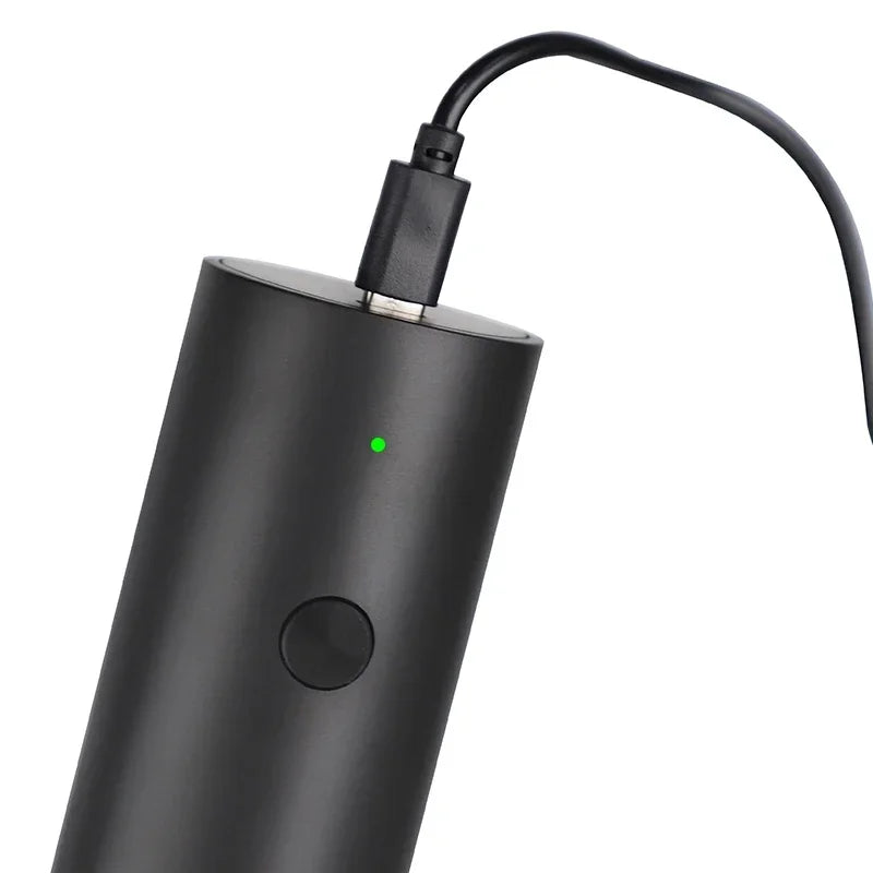 USB Rechargeable Electric Salt and Pepper Grinder Adjustable Coarseness Large Capacity Auto Spices Grinders Kitchen Cooking Tool Beauty World Shop