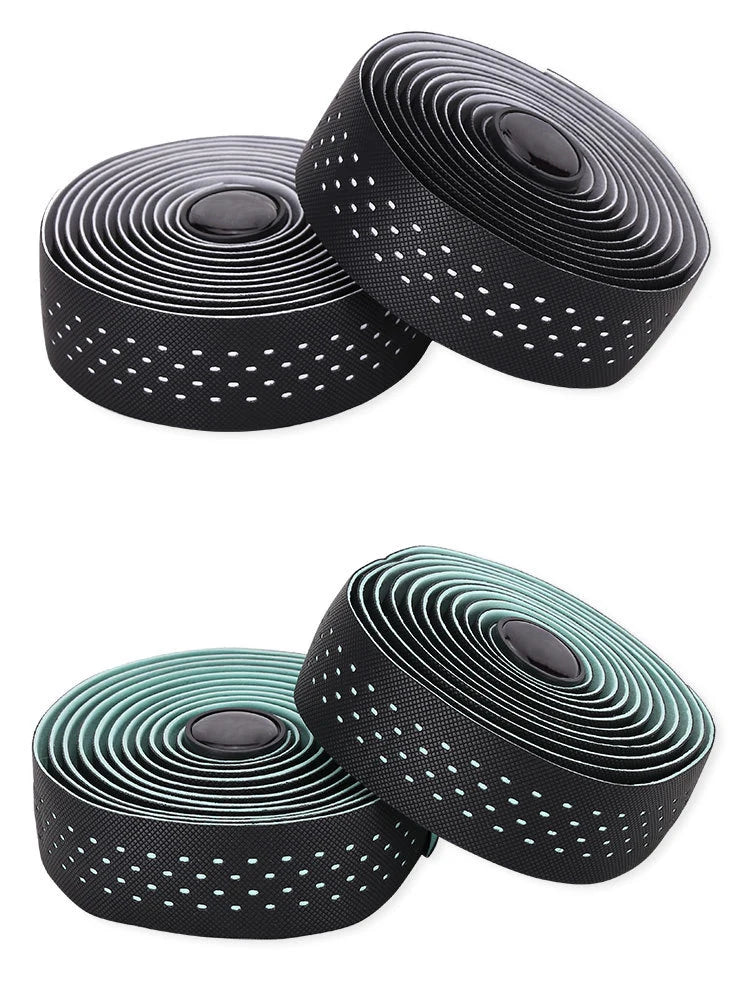 New Road Bike Handlebar Tapes Shock-absorbing Cycling Anti-slip Handlebar Bar Tape Wear-Resistant Bicycle Strap Bikes Belt Beauty World Shop
