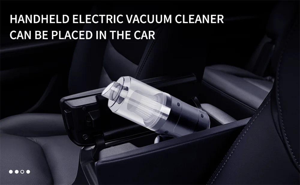 Handheld Car Vacuum Cleaner, 15000PA Portable Cordless, Dual use of blowing and suctionMulti-Nozzles, for Car, Home, Pet, Office Beauty World Shop
