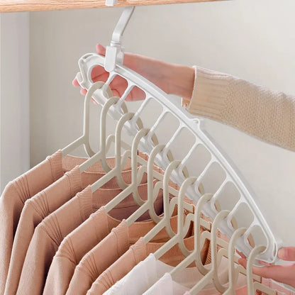 New Clothes Hanger Closet Organizer Space Saving Hanger Multi-port Clothing Rack Plastic Scarf Storage hangers for clothes Beauty World Shop