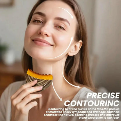 New Lymphatic Contour Face Brush, Lymphatic Drainage Massager for Face,Ergonomically Designed to Fit The Skin Precisely and Reli Beauty Trend Shop