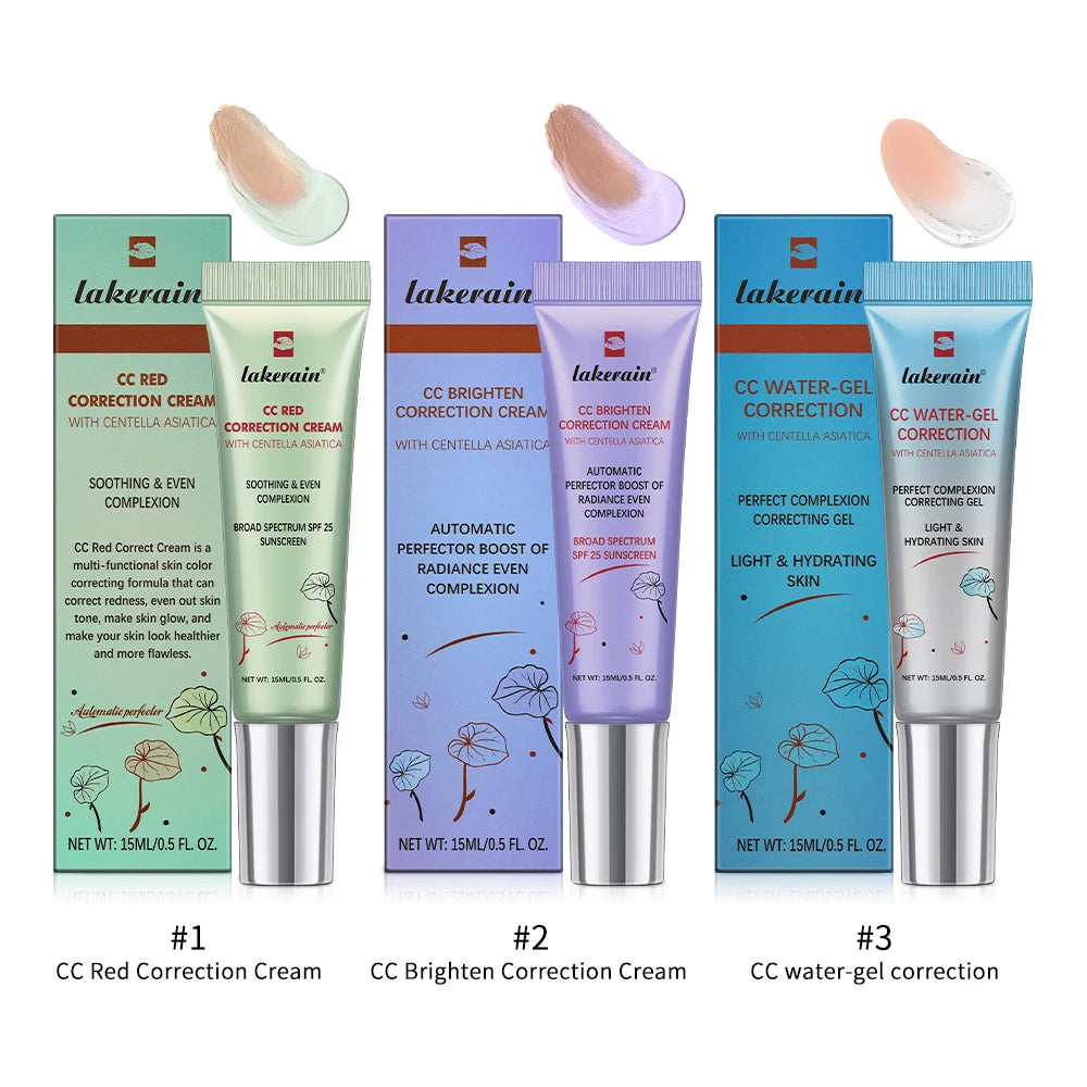 CC Cream Color Changing Liquid Foundation Centella Korean High Coverage Foundation Foundation Cream for Face Base Makeup Beauty World Shop
