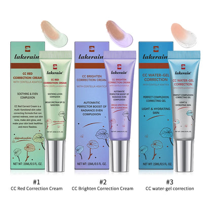 CC Cream Color Changing Liquid Foundation Centella Korean High Coverage Foundation Foundation Cream for Face Base Makeup Beauty World Shop