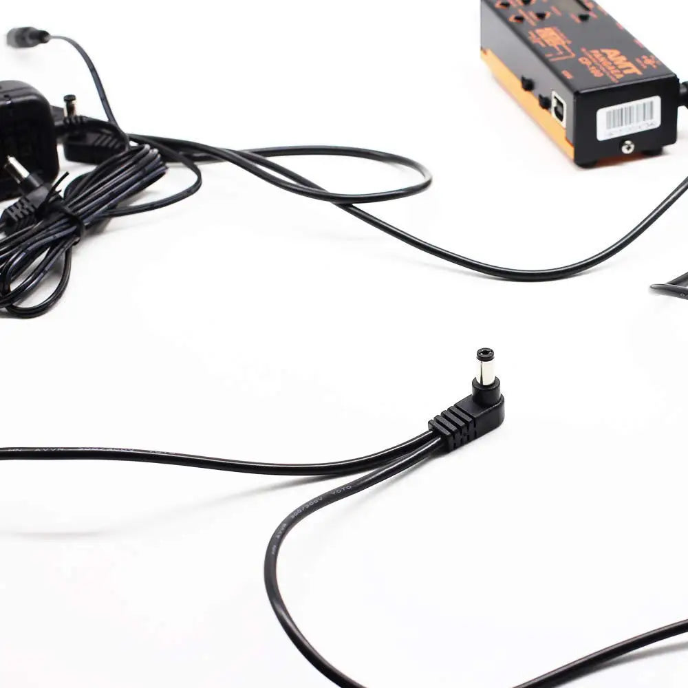 Miwayer Daisy Chain Cables 1 to 2-10 Ways Guitar Effect Pedal Power Supply Adapter 9V DC 1A Reinforced Noiseless Center Negative Beauty World Shop