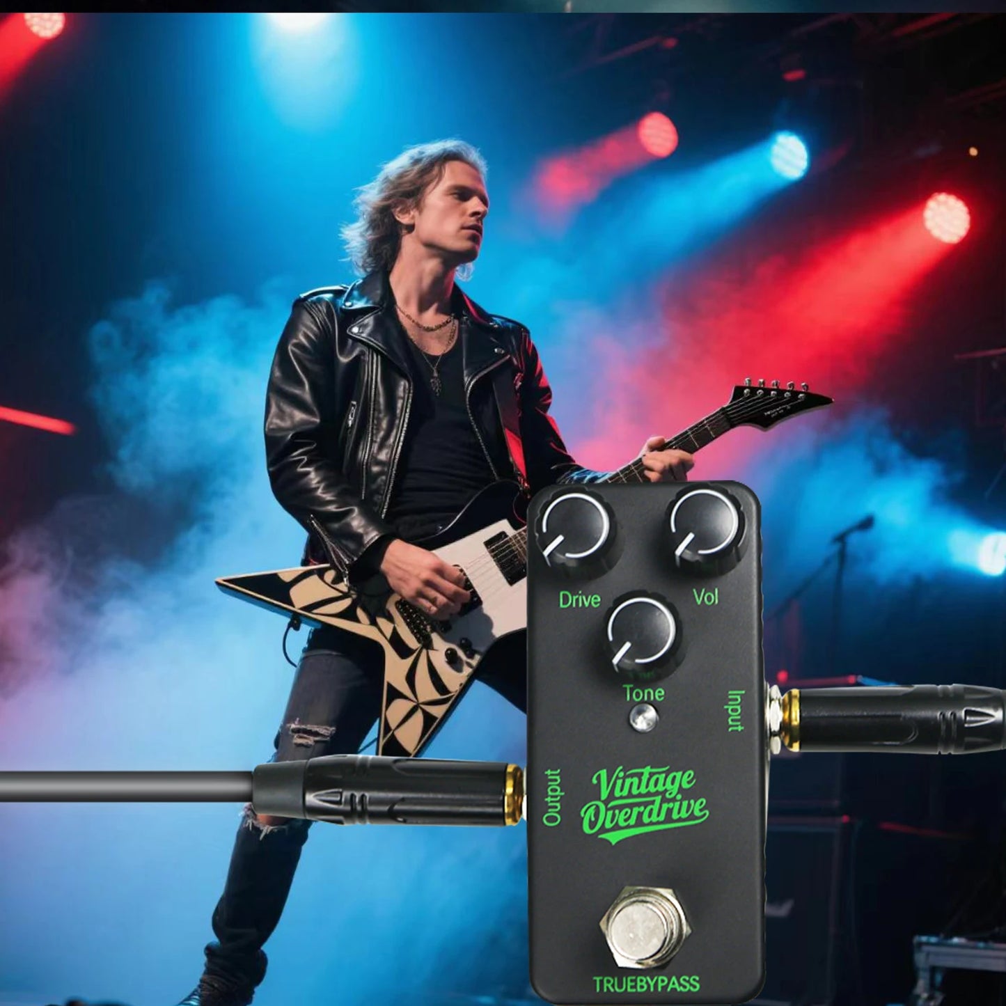 Electric Guitar Effects Pedal Mini Single Type Crunch Distortion Classic Chorus Delay    Digital Delay Beauty World Shop
