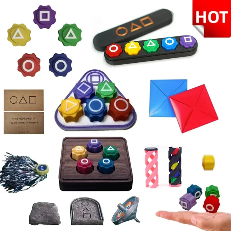Traditional Play Game Fun Gonggi Jack Stone Pebbles Set Hand Eye Coordination Training Toy Gong Gi Set for Board Game Party Game Beauty World Shop