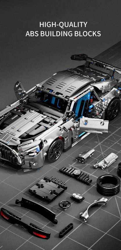 1466 PCS Racing Car Building Blocks Set, 1:14 Scale Sports Vehicle Model Kit for Adults, Toys for Boys Birthday Gifts Beauty World Shop