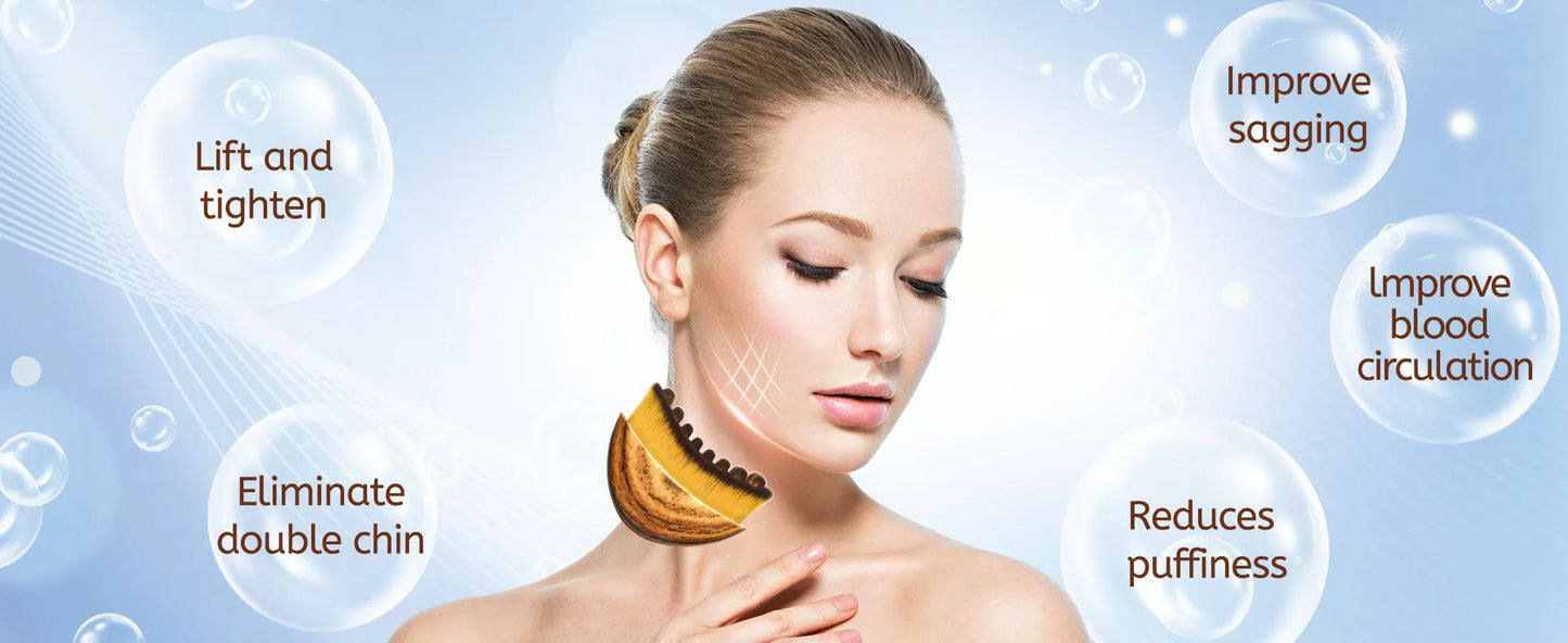 New Lymphatic Contour Face Brush, Lymphatic Drainage Massager for Face,Ergonomically Designed to Fit The Skin Precisely and Reli Beauty Trend Shop