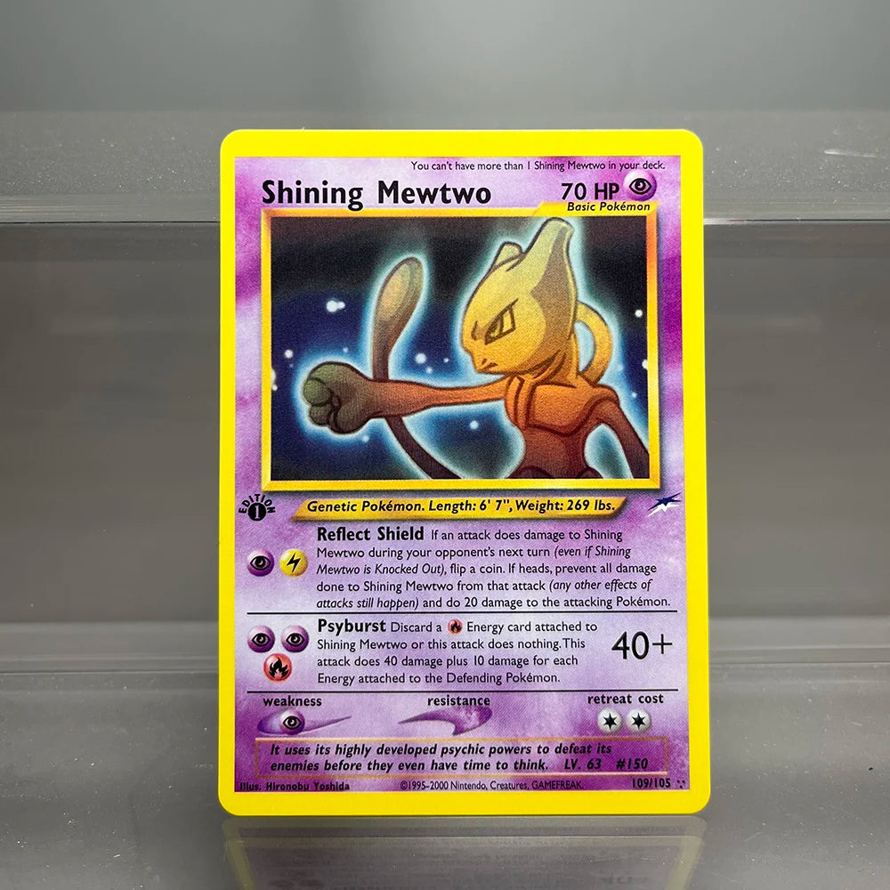PKM Cards Charizard Steelix Celebi Single Foil Cards Magneton Gengar Classic Game Collection Cards PTCG Proxy Cards Beauty World Shop