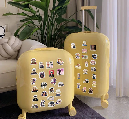 30/60/180pcs Cartoon Jujutsu Kaisen Stickers Cute Decals Toy Stationery Guitar Phone Bicycle Laptop Luggage Car Graffiti Kids Beauty World Shop