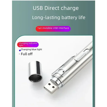 Enhanced Multifunctional Toy with USB Charging Infrared Laser Pattern Projection Interactive Cat Stick for Pet Activity Supplies Beauty World Shop