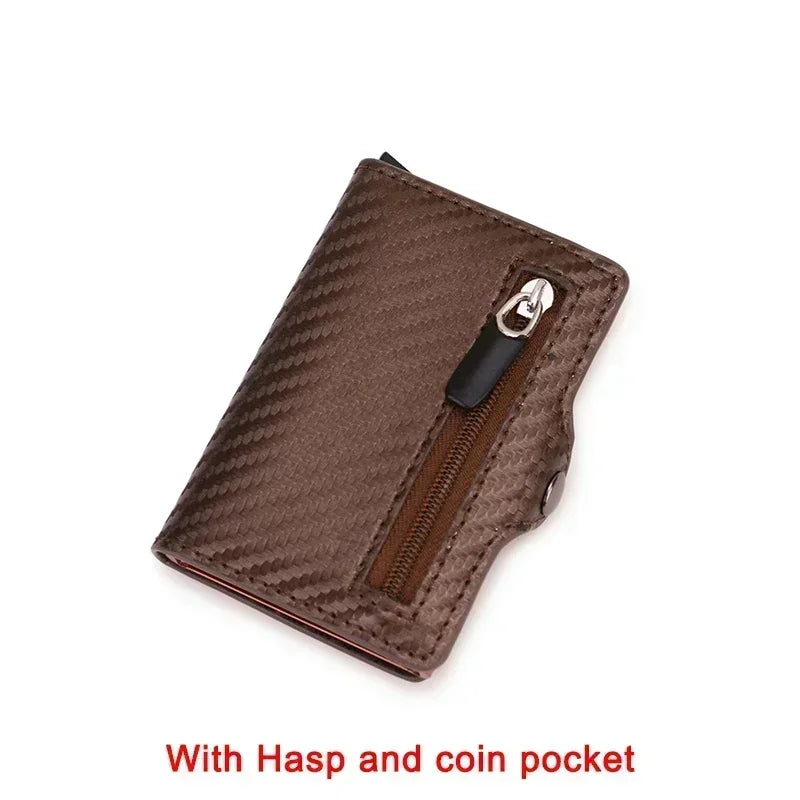 Anti Thief Rfid Credit Card Holder Smart Minimalist Wallet Pocket Men Women Slim Cardholder Bank Cash Creditcard Case Bag Purse Beauty World Shop