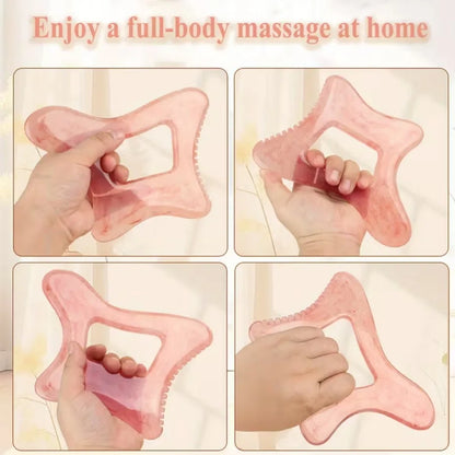Large Resin Gua Sha Tool, Body Lymphatic Massage for Muscle Recovery & Circulation, Cellulite Massager for Legs Back Beauty World Shop