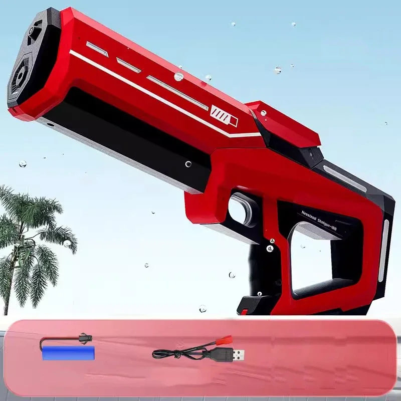 Electric Water Guns For Adults Powerful Squirt Automatic Water Suction Water Blasters Summer Outdoor Beach Toy For boys Kid Gift Beauty World Shop