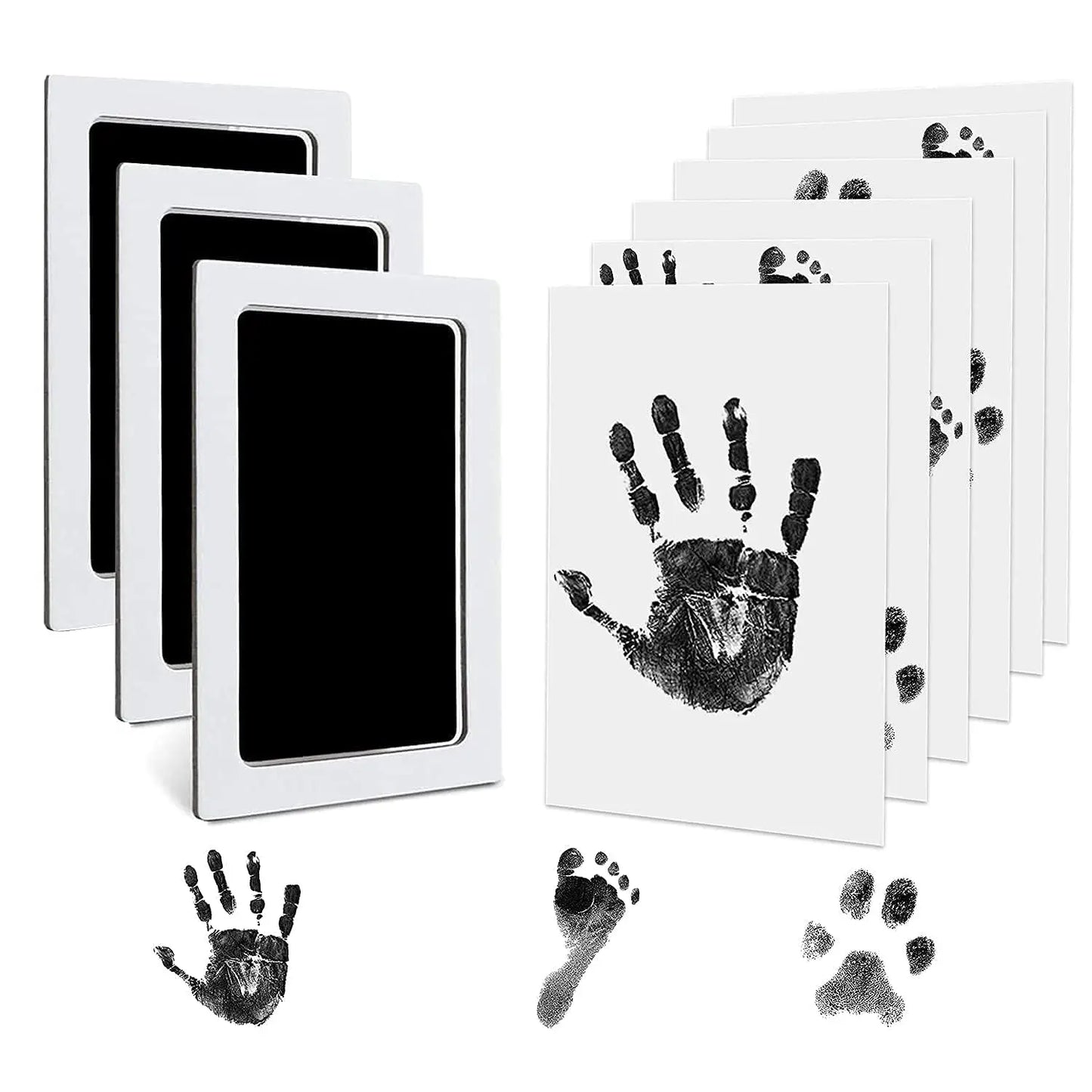 Paw Print Clean Touch Ink Pad, Dog Or Cat Pet Owner Keepsake, DIY Inkless Nose and Pawprint Impression Making Kit Beauty World Shop