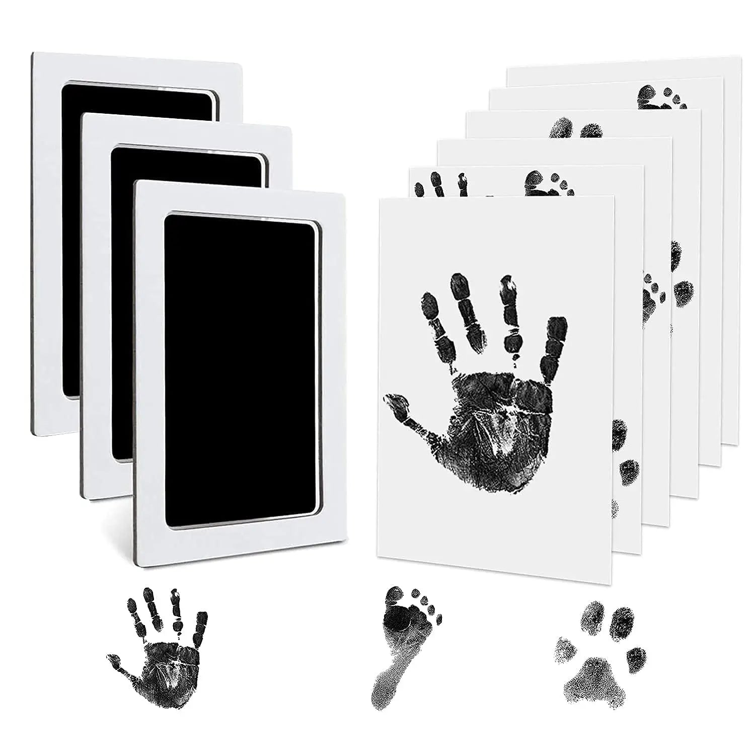 Paw Print Clean Touch Ink Pad, Dog Or Cat Pet Owner Keepsake, DIY Inkless Nose and Pawprint Impression Making Kit Beauty World Shop