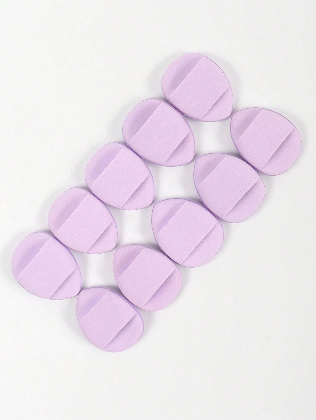 10/50Pcs Finger Cushion Powder Puff,With Air Cushion Powder Puff, Latex-Free Blending Sponge And Makeup Puff Beauty World Shop