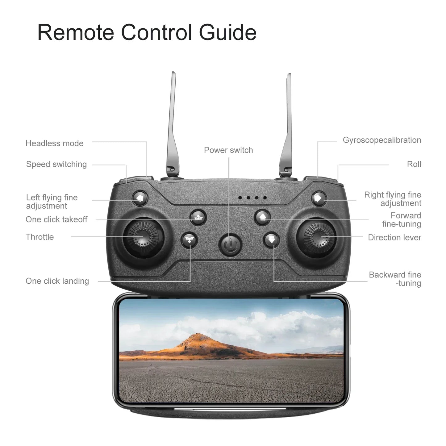 E99 K3 Pro HD 4K Drone with Dual Camera WiFi FPV Aerial Photography RC Quadcopter High Hold Mode Beauty Fashion