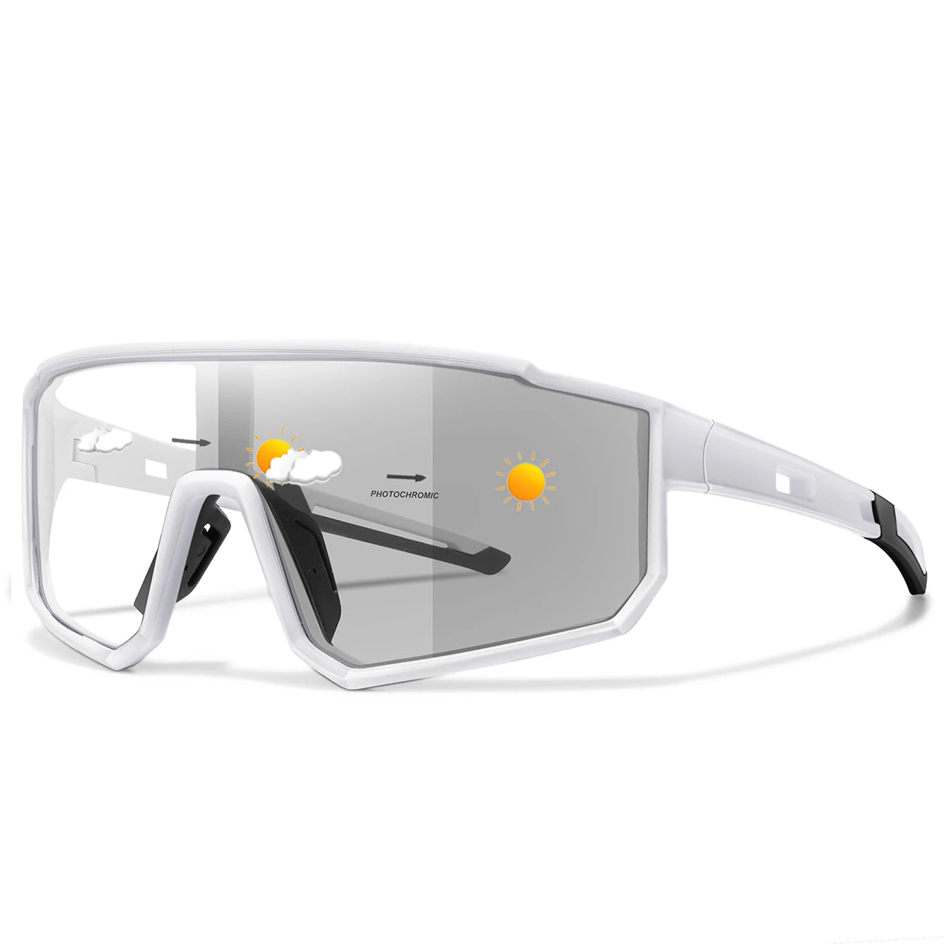 Fashion Brand Men Women Bicycle Photochromic Eyewear MTB Bike Fishing Running Cycling Sports Sunlasses Comfortable Goggles Beauty World Shop