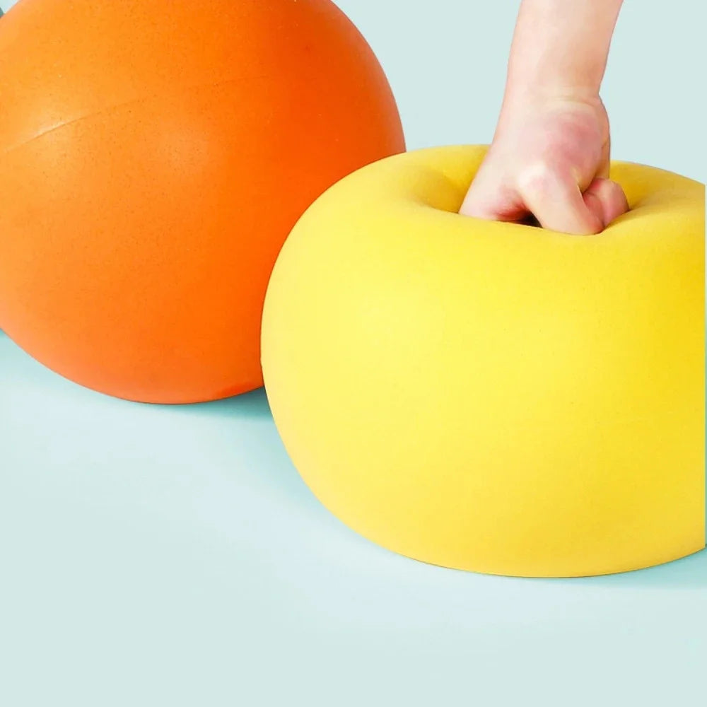 Foam Basketball Kids Silent Basketball Bouncing Mute Silent Ball Bounce Squeezable Mute Bouncing Basketball Beauty World Shop