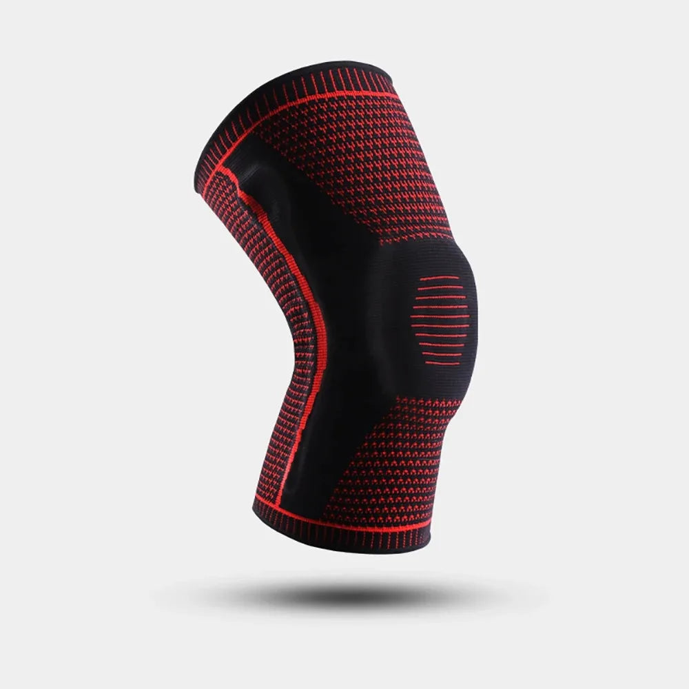 1PC Silicone Knee Pads Strap Patella Medial Support Meniscus Compression Knee Braces for Running Sport Knee Protection Beauty World Shop