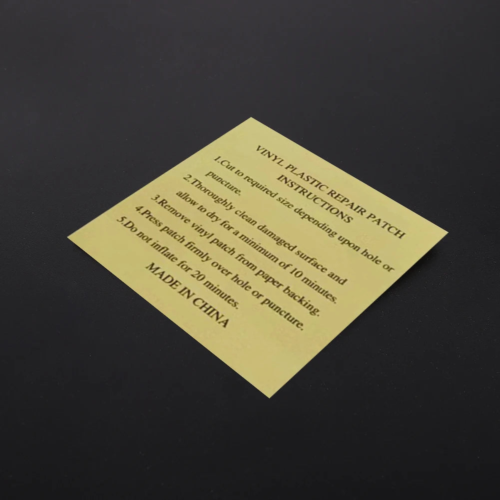 10-100pc Swimming Pool PVC Repair Patch Waterproof Swimming Ring Repair Kit Inflatable Boat Repair Patch Swimming Pool Accessory Beauty World Shop