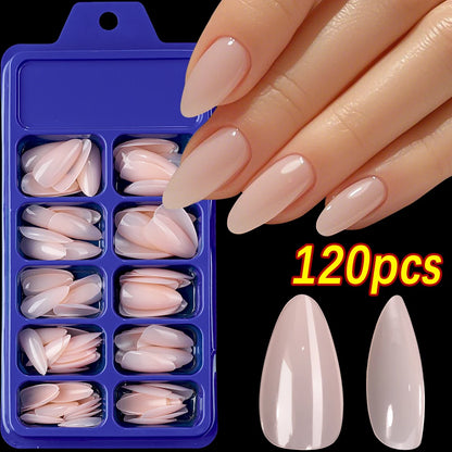 120Pcs 9-Colors French Fake Toenails Summer Short Sqaure Press On Toe Nails Tips Glossy Nude/Pink/Brown Full Cover False Toenail Beauty World Shop