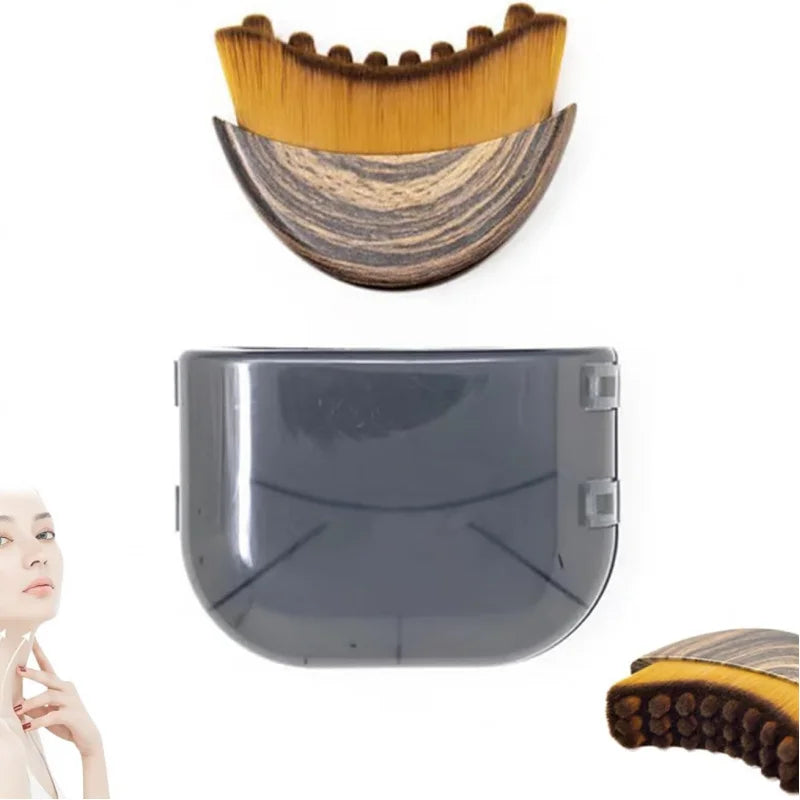 New Lymphatic Contour Face Brush with Gua Sha - Eye & Neck Care Tool for Facial Sculpting Beauty World Shop
