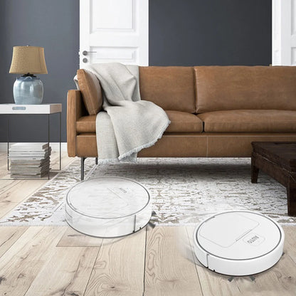 Robotic Vacuum and Mop Combo Automatic Cleaning Sweeping Machine USB Rechargeable Quiet Cleaning for Pet Hair Carpets and Floors