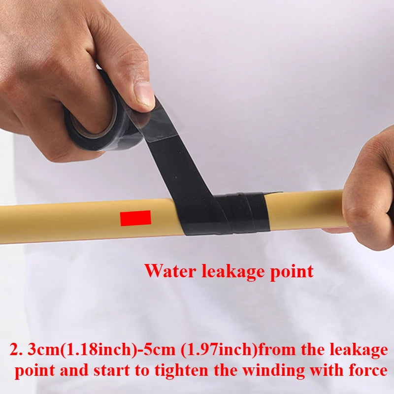 Super Strong Waterproof Stop Leaks Seal Repair Performance Silicone Adhesive Insulating Duct Tapes Beauty Fashion