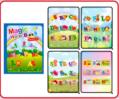 NEW Kids Magic Water Drawing Books Coloring Books Painting Toys for Kids Birthday Christmas New Year Gift for Boys and Girls Beauty Fashion