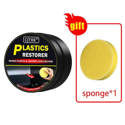 Car Plastic Restorer Back To Black Gloss Car Cleaning Products Plastic Leather Restore Auto Polish And Repair Coating Renovator Beauty World Shop
