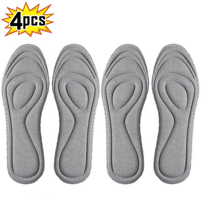 1/2 Pairs Memory Foam disposable Insoles for Shoes Antibacterial Deodorization Sweat Absorption Insert Sport Shoes Pads Beauty World Shop